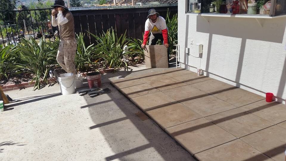 Stamped Concrete by Rodriguez General Contracting